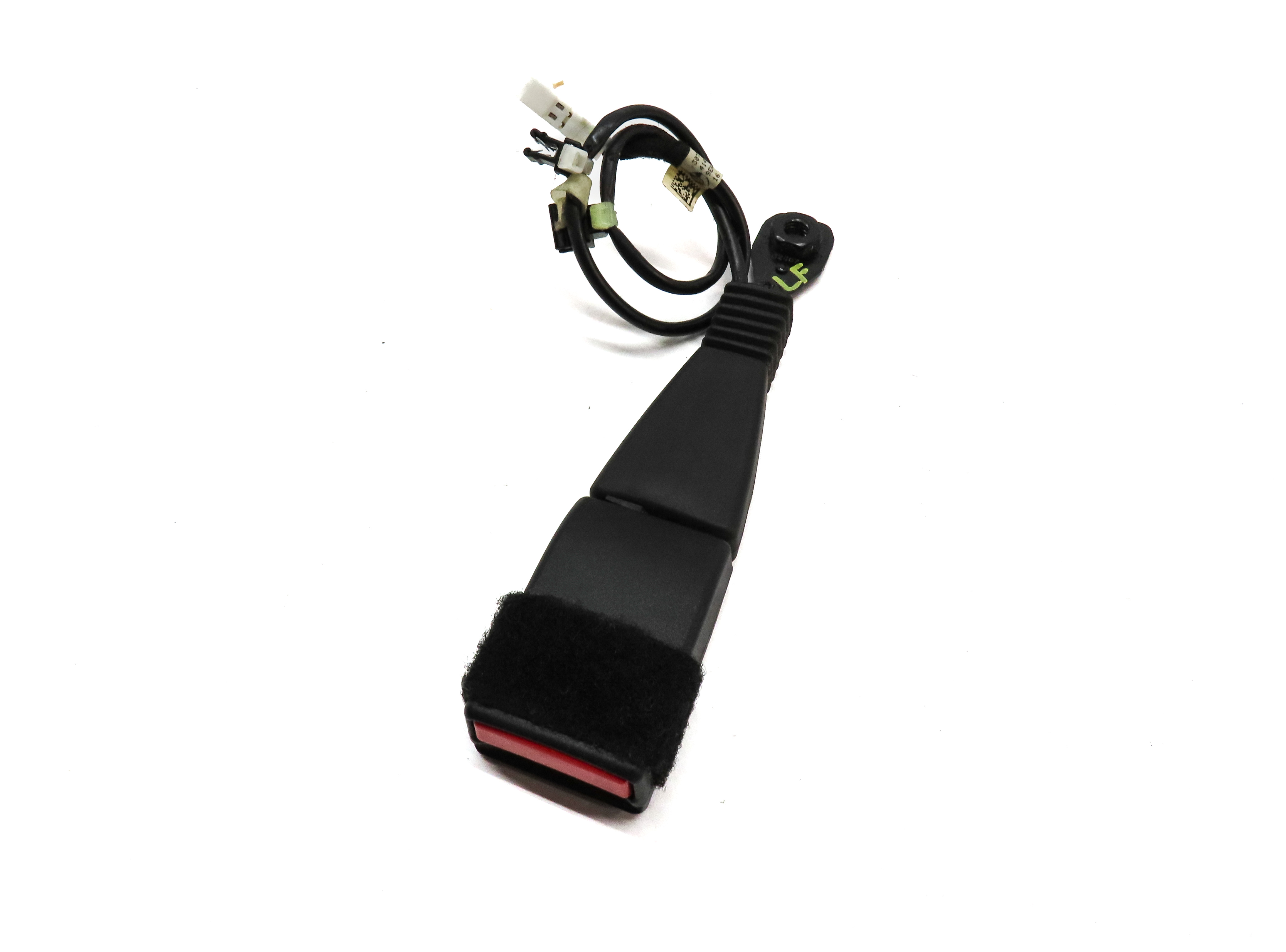 2011-2018 BMW X3 X4 (F25 F26) FRONT LEFT DRIVER SEATBELT BUCKLE RECEIVER — exact item pictured